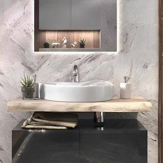 Столешница Velvex Klaufs 120 левая, дуб французский