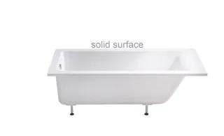 Ванна из искусственного камня Astra-Form Нейт 01010051 170x80 см белый матовый