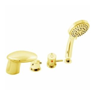 Смеситель на борт ванны Rav Slezak Dunaj DT271.5PZ золото