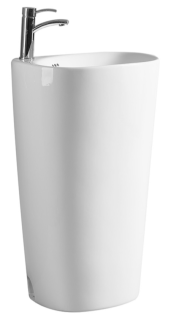 Раковина напольная SantiLine SL-4001 52см белый