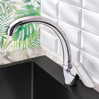 Смеситель для кухни BOOU B8274-10F хром