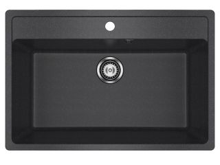 Кухонная мойка Ulgran Classic U-600-344 чёрный