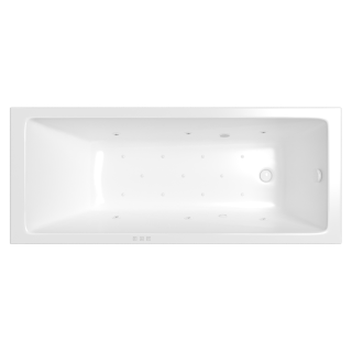 Гидромассажная ванна WHITECROSS Wave Slim 0111.170070.100.RELAX.WH 170x70 см Relax белый