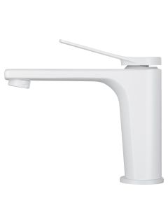 Смеситель для раковины Wonzon & Woghand WW-XH-012-MW белый матовый