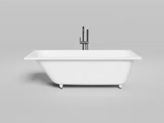 Ванна из искусственного камня Salini Orlanda Kit S-Stone 102121MRH 170x70см RAL снаружи