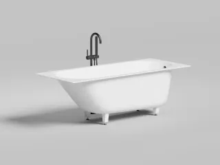 Ванна из искусственного камня Salini Ornella S-Stone 102323MRF 170x70см RAL полностью