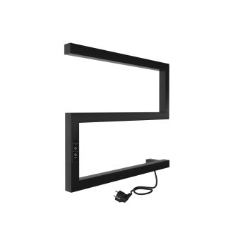 Полотенцесушитель электрический Indigo Sparta DGS40-50BRRt 40x50 см чёрный муар