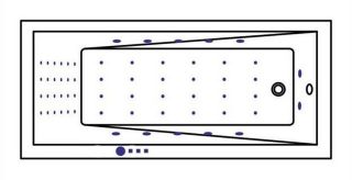 Гидромассажная ванна Whitecross Wave 0101.160080.100.NANO.CR 160x80см Nano хром