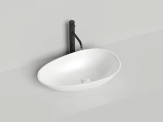 Накладная раковина Salini Paola S-Sense 1101101GRH 58см RAL снаружи