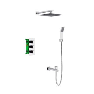 Душевая система Timo Petruma SX-5049/00SM с термостатом хром