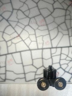 Душевой уголок AvaCan FB 160-180 + SB 80 MT чёрный