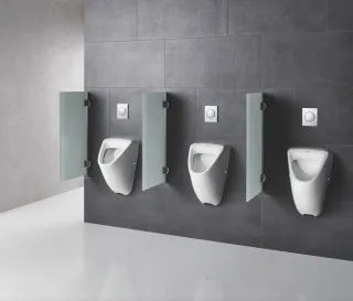 Писсуар подвесной Grohe Bau Ceramic 39438000 сенсорный альпин-белый
