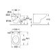Унитаз подвесной Grohe Bau Ceramic 39427000 белый