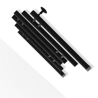 Полотенцесушитель водяной Energy Modern EWTRMODRN06050R905M 600 x 500 черный матовый