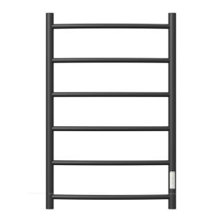 Полотенцесушитель электрический Point Афина PN04858B 50x80см чёрный матовый