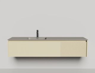 Подвесная тумба Salini Domino 27D118ON 180см эмаль Onda Plus