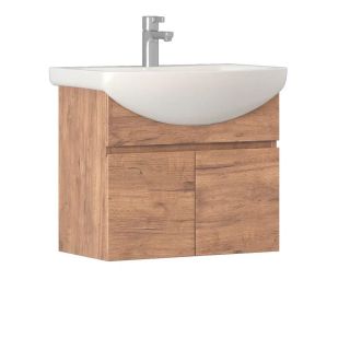 Тумба под раковину подвесная Vigo Wing tp.WIN.BAL.60.2D 60 см дуб золотой