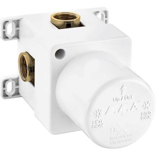 Скрытая часть для смесителя E.C.A. 102166102EX белый