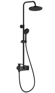 Душевая стойка Haiba HB24590-7 чёрный матовый