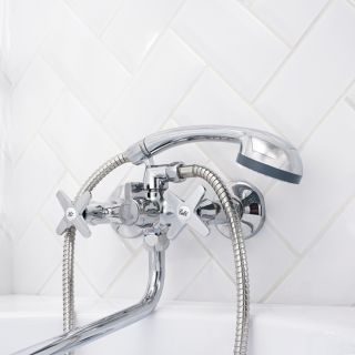 Смеситель для ванны с душем РМС SL72-140 хром