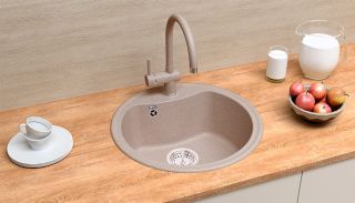 Смеситель для кухни Ulgran Classic Ulgran 021(342) графит