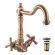 Смеситель для раковины Rav Slezak Morava retro MK121.5/8SM бронза