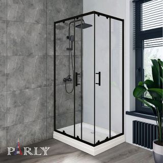 Душевой уголок с поддоном PARLY QZ81B N (80х100х195)