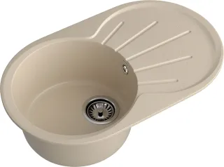 Мойка кухонная GranFest CLASSIC R-750L кашемир