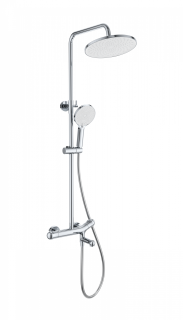 Душевая стойка Wonzon & Woghand T-1000 WW-B3057-A-CR с термостатом хром