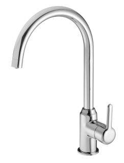 Смеситель для кухни Swedbe Selene Plus 8041 с каналом для подключения фильтра хром