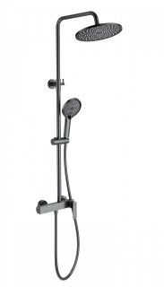 Душевая стойка Wonzon & Woghand WW-B3517-BGG тёмный графит