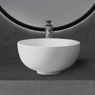 Раковина ABBER Stein AS2617 40см белый матовый