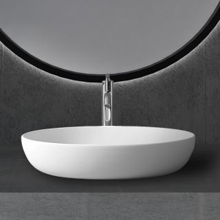 Раковина ABBER Stein AS2619 60см белый матовый