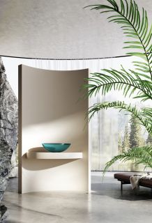 Раковина ABBER Kristall AT2802Aquamarin 50см бирюзовый