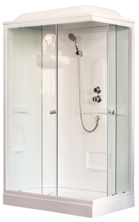 Душевая кабина Royal Bath HP левая стекло прозрачное 120x80см RB8120HP1-T-L