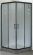 Душевой уголок Royal Bath HPD 90x90см чёрный RB90HPD-C-BL