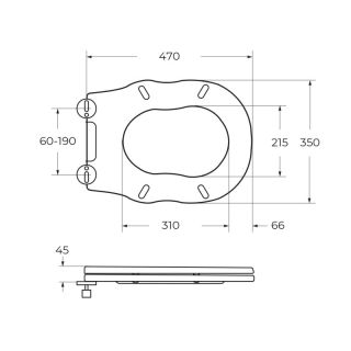 Belbagno Prado BB115SC крышка-сиденье с микролифтом