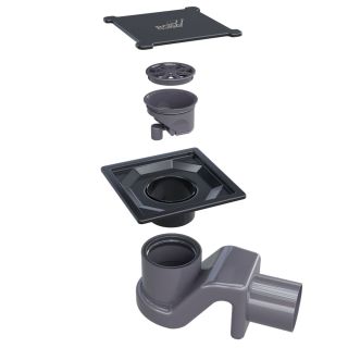 Душевой трап RGW SDR-13B 47211311-04 11см чёрный