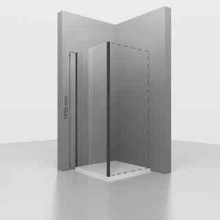 Боковая панель RGW Z-050-1B 352205100-14 100см чёрный