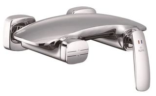 Смеситель для ванны Rose R1102 с каскадным изливом хром