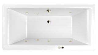 Гидромассажная ванна Whitecross Savia Duo 0103.170080.100.SOFT.BR 170x80см Soft бронза
