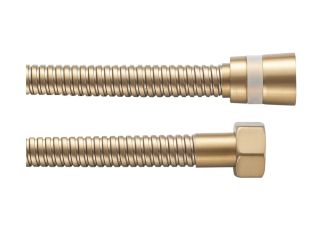 Душевой шланг Shevanik SE28-15 150см золотой сатин