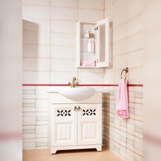 Шкаф навесной Бриклаер Кантри 4627125413636 30 см бежевый дуб прованс