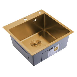 Кухонная мойка Splenka S701.5050.03, золотой сатин