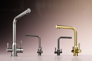 Смеситель для кухни Raglo R81.61.05 с подключением фильтра сатин