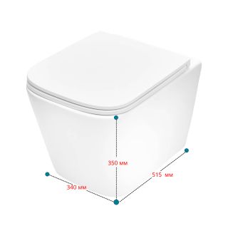 Комплект для установки подвесного унитаза с панелью смыва TECEspring S K401204WCS чёрный матовый