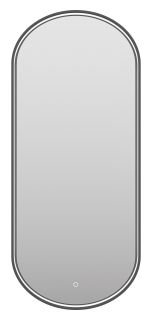 Зеркало с подсветкой Brevita Saturn SAT-Dro1-050-black 50см чёрный