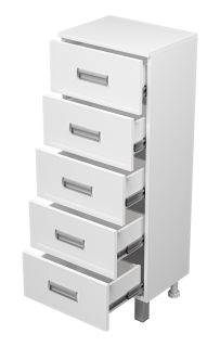 Комод Misty Селена 40см белый