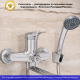 Смеситель для ванны с душем РМС SL55-006E хром