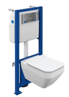 Комплект Cersanit CREA SQUARE CO DPL EO SLIM ИНСТАЛЛЯЦИЯ A63997 LINK PRO